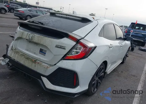 2019 Honda Civic Sport Touring z USA, uszkodzony, nr VIN SHHFK7H94KU418693